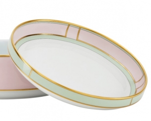 Ginori Diva Rosa Fruit Bowl - 9.45"